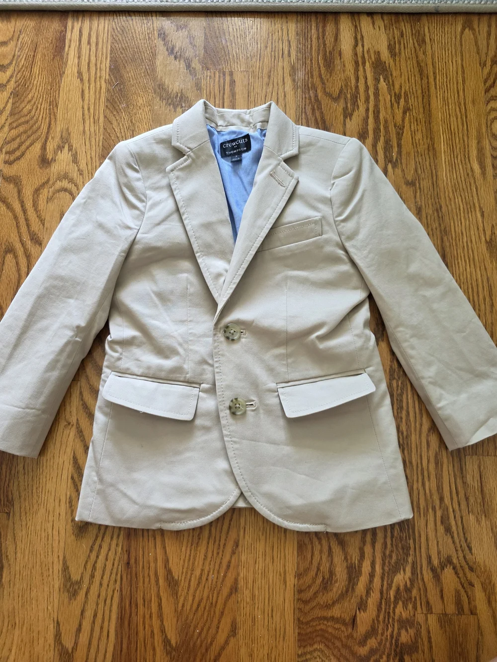 Cream Boys' Two-Button Blazer by Crewcuts